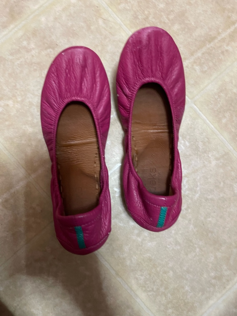 TIEKS PINK FLATS